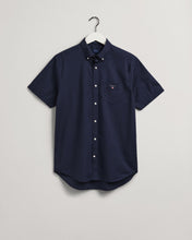 Load image into Gallery viewer, GANT - Regular Fit Broadcloth Short Sleeve Shirt, Marine
