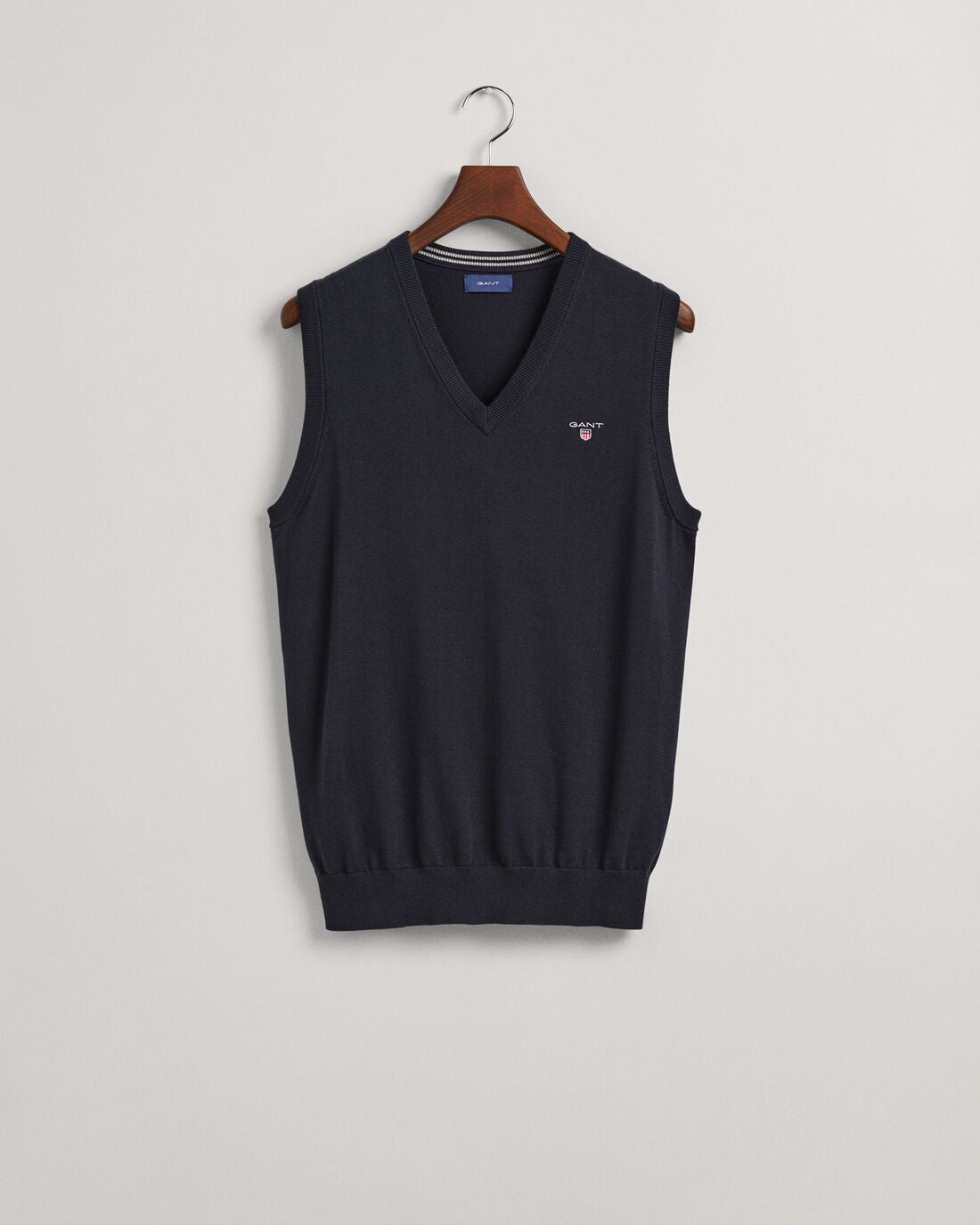 Gant - Classic Cotton Slipover, Navy