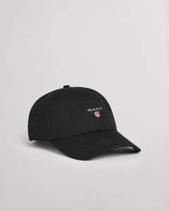 GANT - Cotton Twill Cap, Black