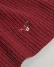 Load image into Gallery viewer, GANT - Unisex Wool Knit Scarf, Plumped Red
