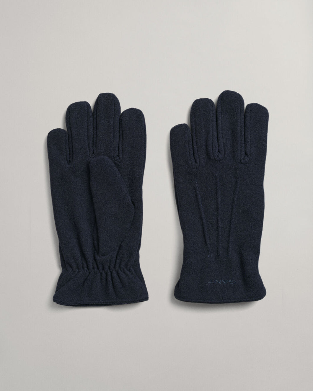 GANT - Melton Wool Gloves, Marine