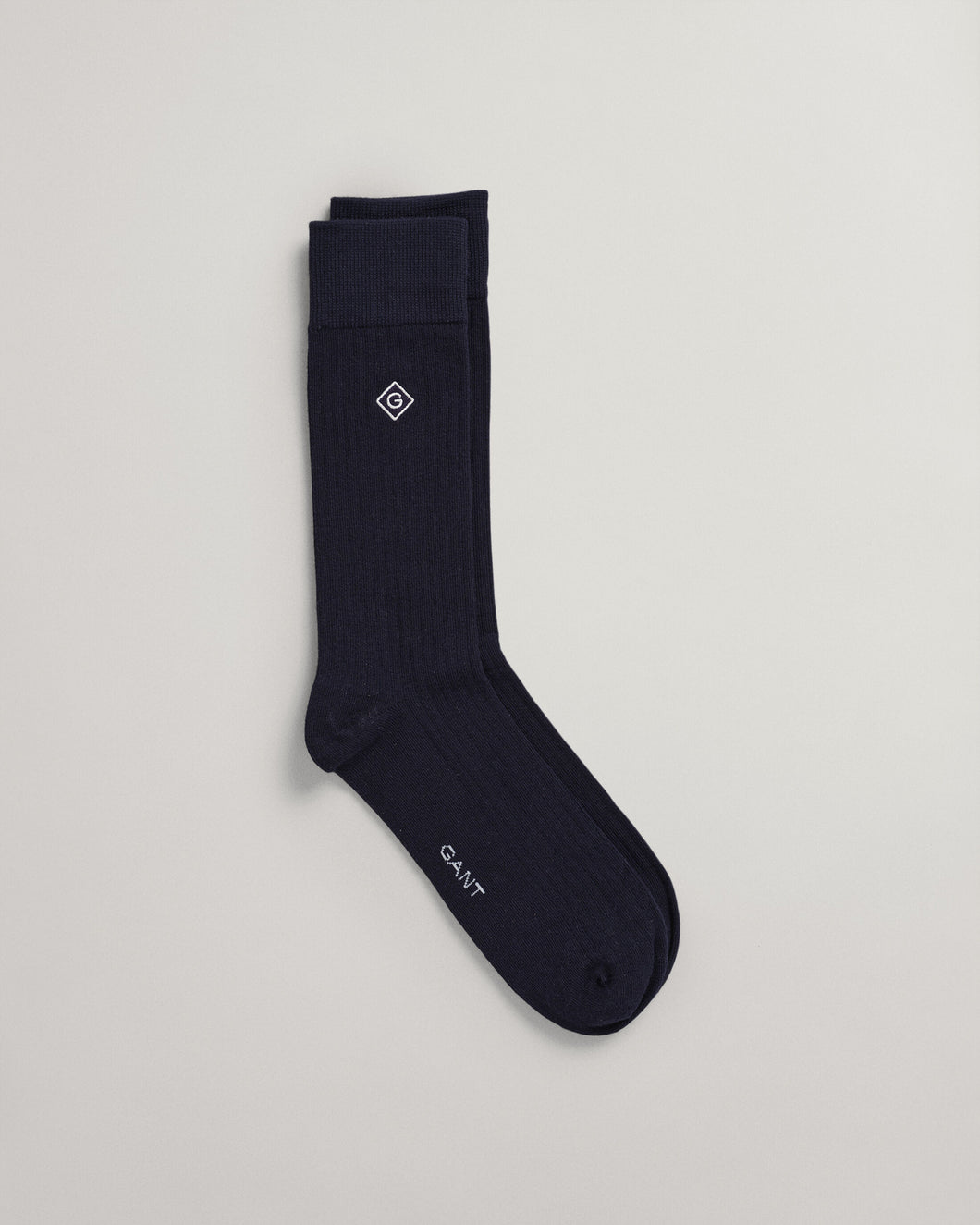 GANT - Rib Diamond G Socks, Marine