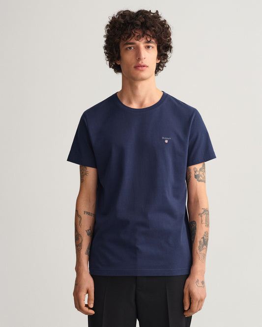 GANT - Original SS T-Shirt, Evening Blue (M Only)