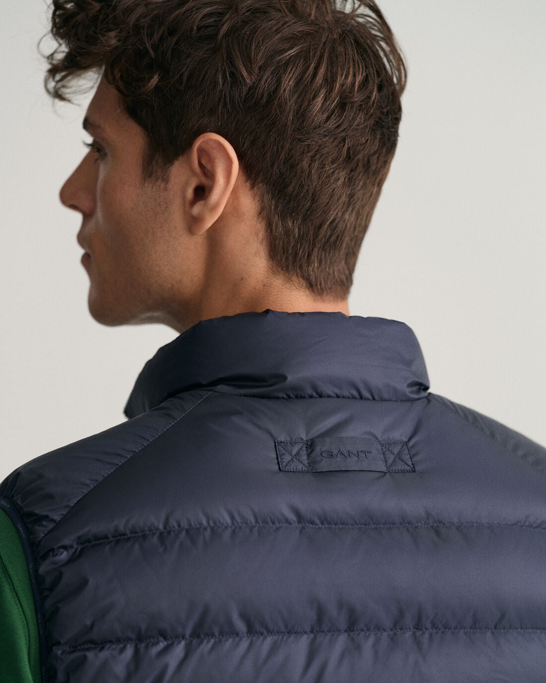 Gant - Light Down Gilet, Evening Blue (S Only)