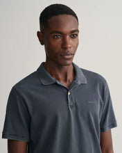 Load image into Gallery viewer, GANT - Sunfaded Piqué Polo Shirt, Ebony Black
