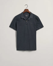 Load image into Gallery viewer, GANT - Sunfaded Piqué Polo Shirt, Ebony Black
