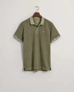 GANT - Sunfaded Piqué Polo Shirt, Kalamata Green (XL Only)