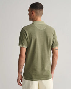 GANT - Sunfaded Piqué Polo Shirt, Kalamata Green (XL Only)