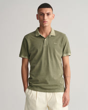 Load image into Gallery viewer, GANT - Sunfaded Piqué Polo Shirt, Kalamata Green (XL Only)
