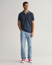Load image into Gallery viewer, GANT - Sunfaded Jersey SS Rugger, Persian Blue
