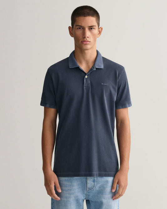 GANT - Sunfaded Jersey SS Rugger, Persian Blue
