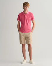 Load image into Gallery viewer, GANT - Sunfaded Piqué Polo Shirt, Magenta Pink
