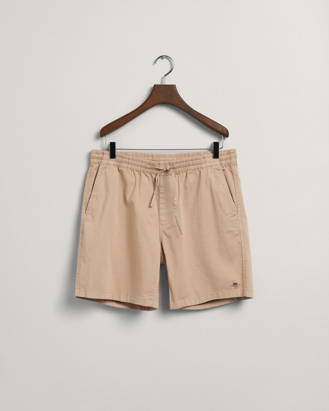 GANT - Drawstring Logo Shorts - Dry Sand