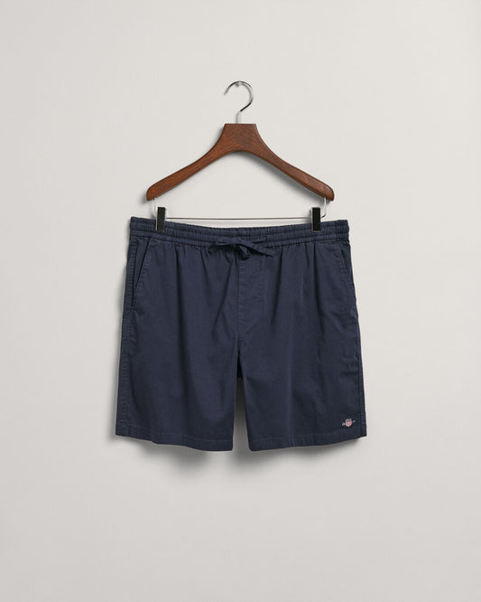 GANT - Drawstring Logo Shorts, Marine (S,L only)