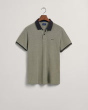 Load image into Gallery viewer, Gant - 4-Col Oxford SS Pique, Basil Green (S Only)
