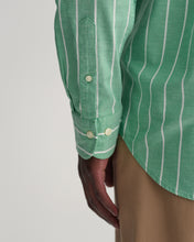 Load image into Gallery viewer, GANT - Oxford Stripe Shirt, Mid Green
