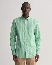 Load image into Gallery viewer, GANT - Oxford Stripe Shirt, Mid Green
