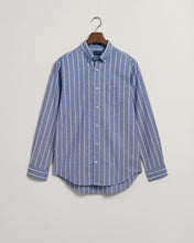 Load image into Gallery viewer, GANT - Oxford Stripe Shirt, College Blue
