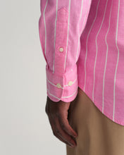 Load image into Gallery viewer, GANT - Oxford Stripe Shirt, Perky Pink
