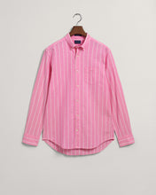 Load image into Gallery viewer, GANT - Oxford Stripe Shirt, Perky Pink
