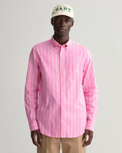 Load image into Gallery viewer, GANT - Oxford Stripe Shirt, Perky Pink
