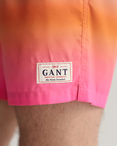 GANT - Classic Fit Gradient Print Swim Shorts