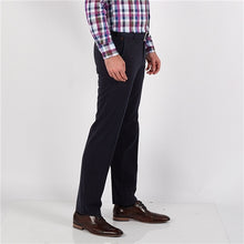 Load image into Gallery viewer, Meyer - New York, Navy Trousers, Blue Trim

