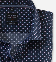 Load image into Gallery viewer, OLYMP -  Body Fit, Navy Patterned Shirt (Size 38 &amp; 40 Only)
