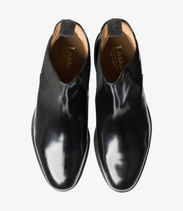 Loake - 290 Black Polished Leather (8.5 Only)