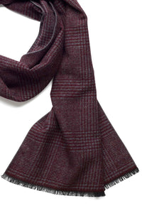Bugatti - Silk Scarf in Burgundy
