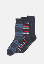 Load image into Gallery viewer, Tommy Hilfiger - 3 Pack Socks, Jeans
