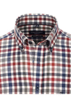 Load image into Gallery viewer, Casa Moda - 3XL - Casual Check Shirt, Blue and Red
