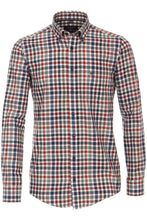 Load image into Gallery viewer, Casa Moda - 3XL - Casual Check Shirt, Blue and Red
