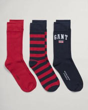 Load image into Gallery viewer, GANT - 3 Pack Gift Box, Navy/Red
