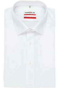MarVelis - White Short Sleeve Shirt (Size XXL Only)