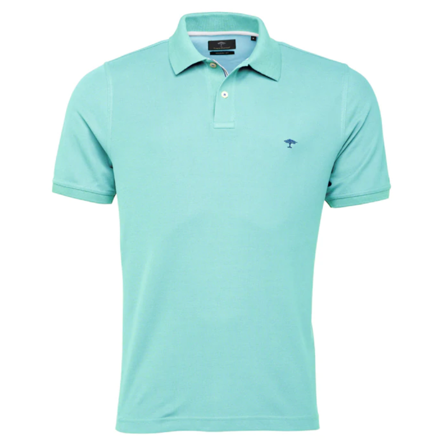 Fynch Hatton - Modern Fit Polo Shirt, Mint Green (M Only)