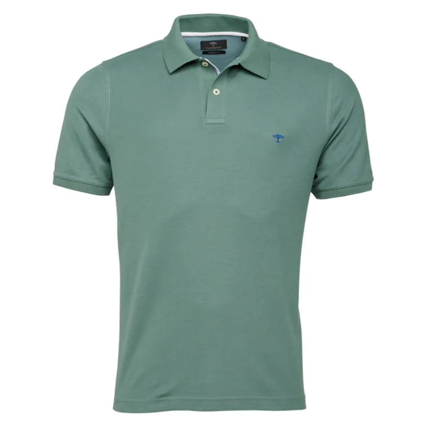 Fynch Hatton - 3XL - Modern Fit Polo Shirt, Mojito Green