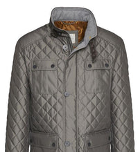 Load image into Gallery viewer, Bugatti - Quilted, Micro Fibre Jacket, Heathered Grey - Tector Menswear
