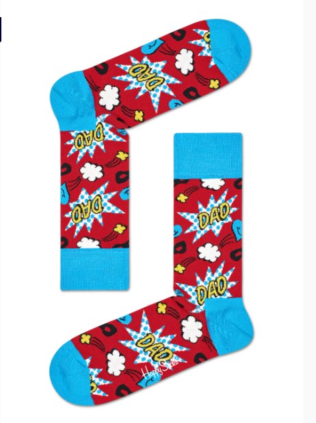 Happy Socks - Dad Socks, Red