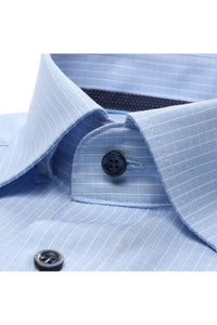 MarVelis - Light Check Blue Shirt