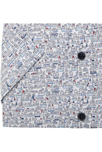 Load image into Gallery viewer, MarVelis - Modern Fit Short Sleeved Shirt, Sailaway (L Only)
