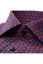 Load image into Gallery viewer, MarVelis - Modern Fit Short Sleeved Shirt, Flower Power
