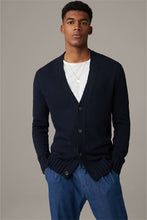 Load image into Gallery viewer, Strellson - Ares, Dark Navy Button Cardigan
