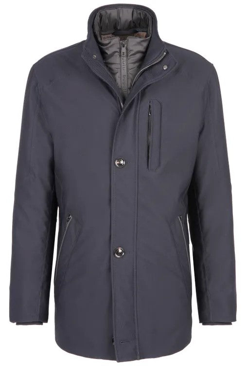 Bugatti Rain Overcoat , Navy