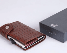 Load image into Gallery viewer, C-Secure - RFID Secure Wallet, Crocco Brown - Tector Menswear
