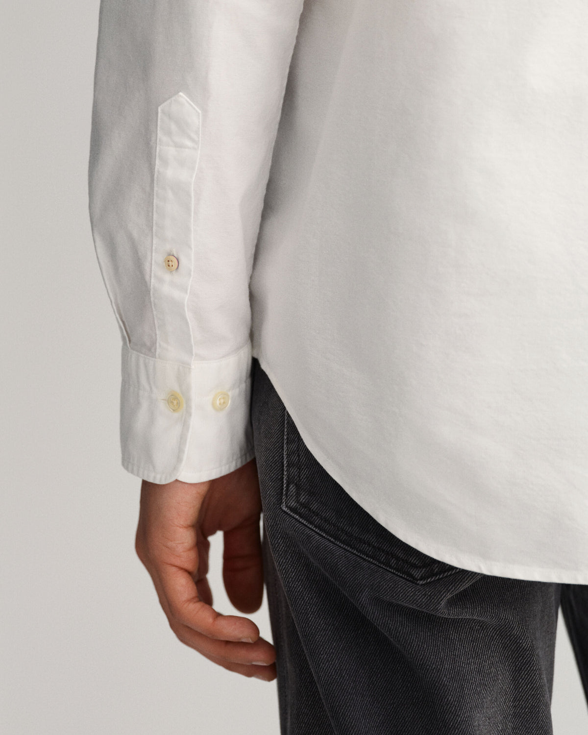 GANT - Reg Oxford Shirt BD, White