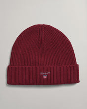 Load image into Gallery viewer, GANT - Unisex Wool-Lined Beanie, Plumped Red
