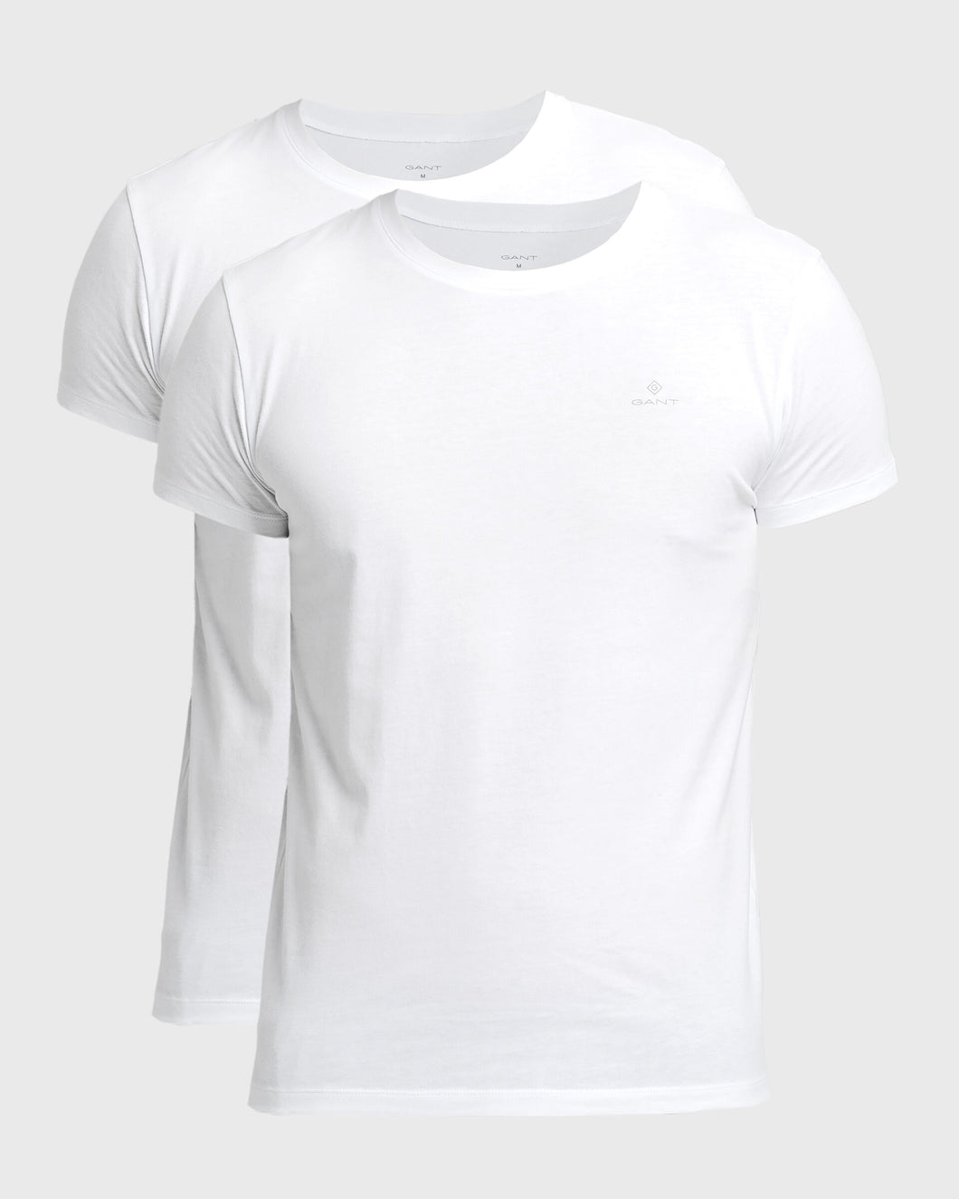 GANT - 2-Pack Crew Neck T-Shirts, White