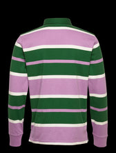 Load image into Gallery viewer, Gant - Repeat Stripe Rugby Jersey- Orchid Lilac (L Only)
