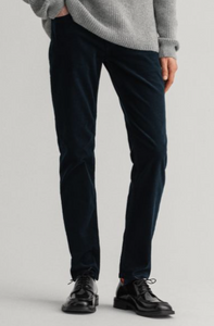 GANT - Hayes, Slim Cord Jeans, Navy